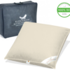 80x80 Bio Kissen mit Tasche