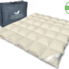 Bio Decke mit Tasche 6x6 Karos