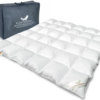 Decke mit Tasche 6x6 Karos